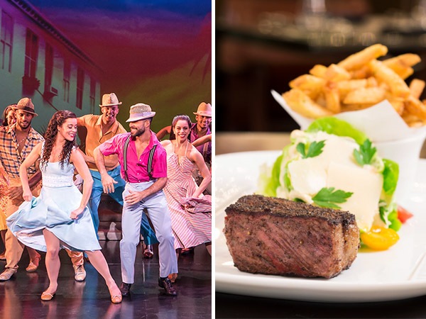 ショー & ダイニングプラン: オン・ユア・フィート!